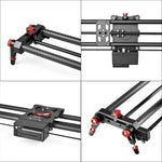 YELANGU L60TC Carril Deslizante Elétrico 60cm com Controlo Remoto 2.4GHz para Câmaras SLR / Câmaras de Vídeo, L60TC 60cm