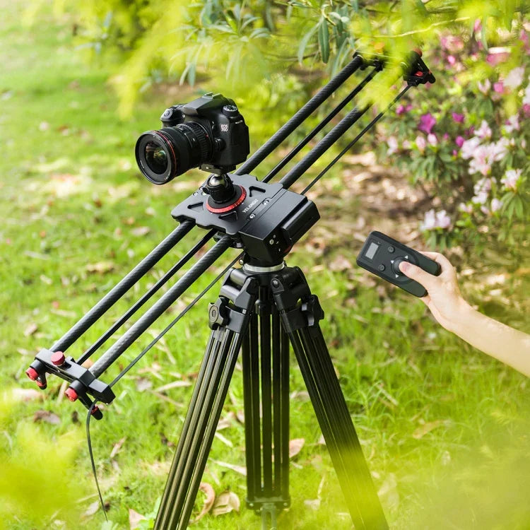 YELANGU L60TC Carril Deslizante Elétrico 60cm com Controlo Remoto 2.4GHz para Câmaras SLR / Câmaras de Vídeo, L60TC 60cm