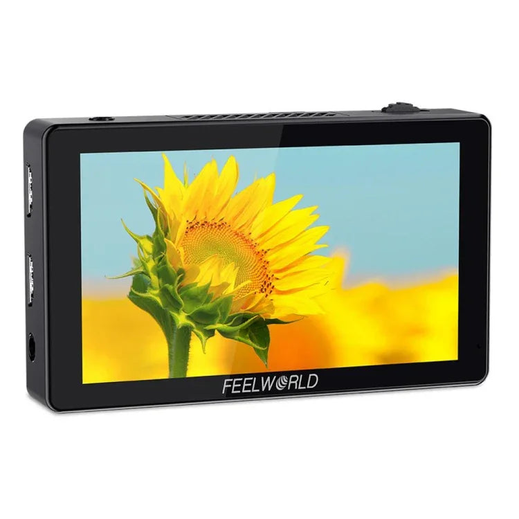 Monitor de Campo para Câmara DSLR FEELWORLD LUT5 Ecrã Tátil Ultra Brilhante 5.5 polegadas 3000nit, LUT5