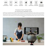 LAIZESKE LA8 Robot Inteligente Cameraman Suporte para Telemóvel com Seguimento Automático 360 Graus, LA8