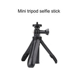 Suporte Multifuncional Dobrável para Tripé e Monopé Selfie para GoPro, Insta360, DJI e Outras Câmaras de Ação, Comprimento: 12-23cm, Comprimento: 12-23cm (Vermelho), Comprimento: 12-23cm (Azul)