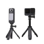 Suporte Multifuncional Dobrável para Tripé e Monopé Selfie para GoPro, Insta360, DJI e Outras Câmaras de Ação, Comprimento: 12-23cm, Comprimento: 12-23cm (Vermelho), Comprimento: 12-23cm (Azul)