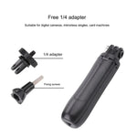 Suporte Multifuncional Dobrável para Tripé e Monopé Selfie para GoPro, Insta360, DJI e Outras Câmaras de Ação, Comprimento: 12-23cm, Comprimento: 12-23cm (Vermelho), Comprimento: 12-23cm (Azul)