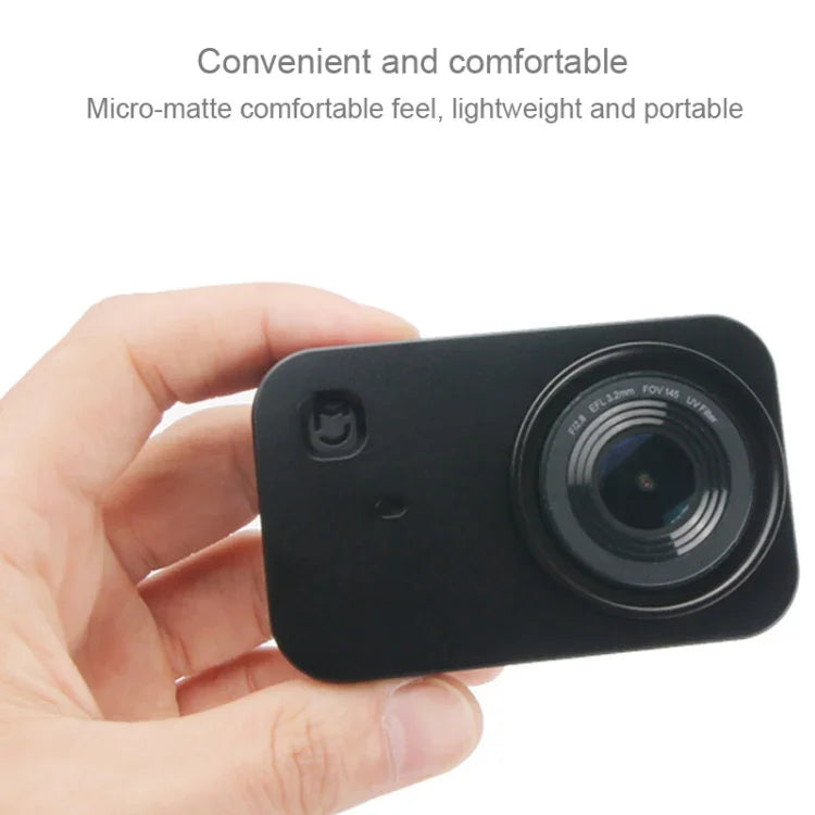 Gaiola Protetora em Liga de Alumínio para Caixa com Filtro de Lente 37mm, Tampa de Lente e Parafuso para Câmara Pequena Xiaomi Mijia