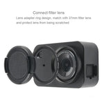 Gaiola Protetora em Liga de Alumínio para Caixa com Filtro de Lente 37mm, Tampa de Lente e Parafuso para Câmara Pequena Xiaomi Mijia