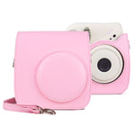 Bolsa de Câmera Retro em Pele PU com Alça para FUJIFILM instax mini 7+, Para FUJIFILM instax mini 7+