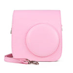 Bolsa de Câmera Retro em Pele PU com Alça para FUJIFILM instax mini 7+, Para FUJIFILM instax mini 7+