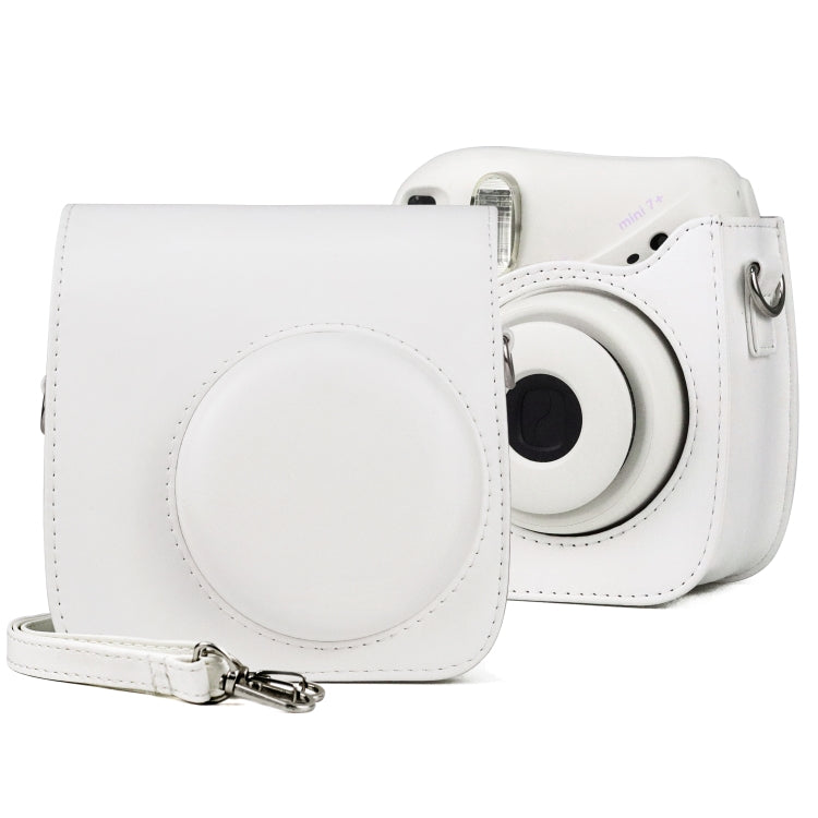 Bolsa de Câmera Retro em Pele PU com Alça para FUJIFILM instax mini 7+, Para FUJIFILM instax mini 7+