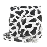 Bolsa de Câmera em Pele PU com Alça Estilo Vaca para FUJIFILM instax mini 7+, Estilo Vaca