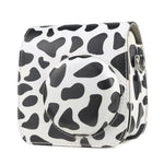 Bolsa de Câmera em Pele PU com Alça Estilo Vaca para FUJIFILM instax mini 7+, Estilo Vaca