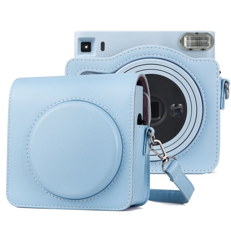Bolsa de Câmera em Pele PU com Alça para FUJIFILM instax Square SQ1