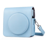 Bolsa de Câmera em Pele PU com Alça para FUJIFILM instax Square SQ1
