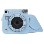 Bolsa de Câmera em Pele PU com Alça para FUJIFILM instax Square SQ1