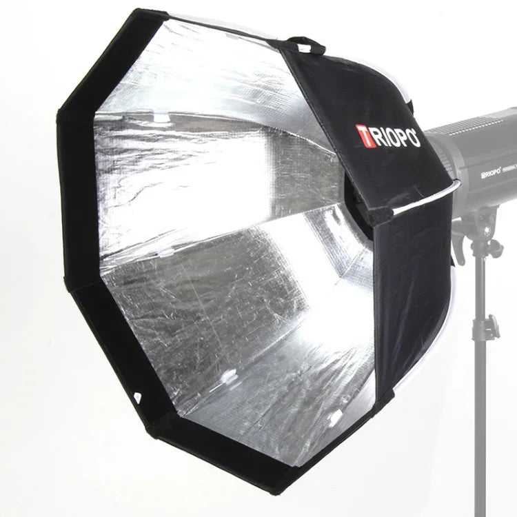 Softbox Octagonal Parabólico Speedlite TRIOPO K2-55 55cm com Montagem Bowens, K2-55
