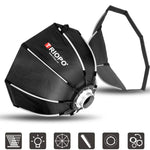 Softbox Octagonal Parabólico Speedlite TRIOPO K2-55 55cm com Montagem Bowens, K2-55