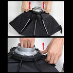 Softbox Octagonal Parabólico Speedlite TRIOPO K2-55 55cm com Montagem Bowens, K2-55