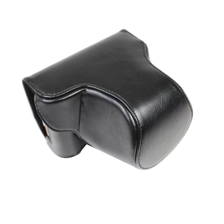 Bolsa de Corpo Inteiro para Câmara em Pele PU com Correia para FUJIFILM X-A7 / X-A20 (Lente 15-55mm), Para FUJI X-A7