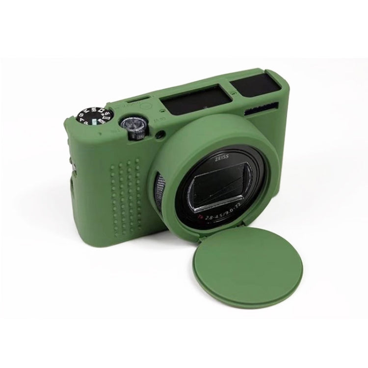 Capa Protetora de Silicone Macio para Sony Cyber-Shot RX100 VII / RX100 M7