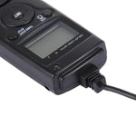 RST-7002 Intervalómetro LCD para Time Lapse, Disparador de Obturador, Temporizador Digital, Comando Remoto com Cabo C8 para Câmaras CANON 1D/1DS/50D/40D/30D/20D/10D/5D/7D, RST-7002