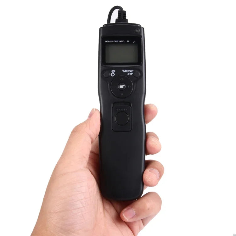 RST-7002 Intervalómetro LCD para Time Lapse, Disparador de Obturador, Temporizador Digital, Comando Remoto com Cabo C8 para Câmaras CANON 1D/1DS/50D/40D/30D/20D/10D/5D/7D, RST-7002
