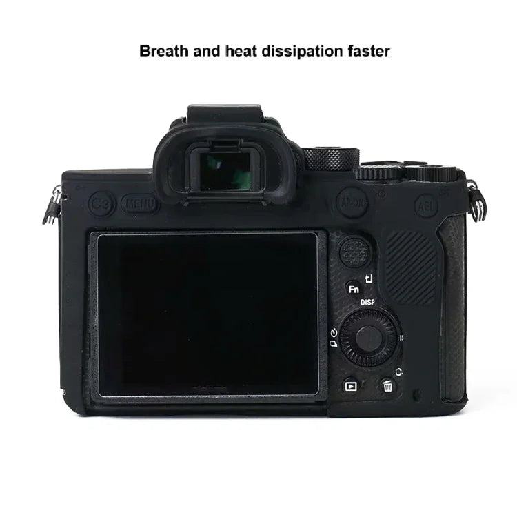 Capa Protetora Suave de Silicone para Sony A7R4, Para Sony A7R4