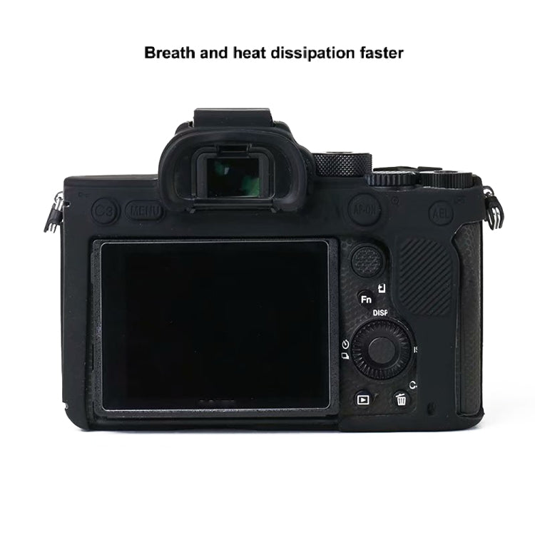 Capa Protetora Suave de Silicone para Sony A7R4, Para Sony A7R4