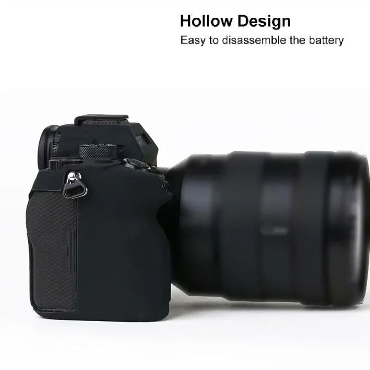Capa Protetora Suave de Silicone para Sony A7R4, Para Sony A7R4