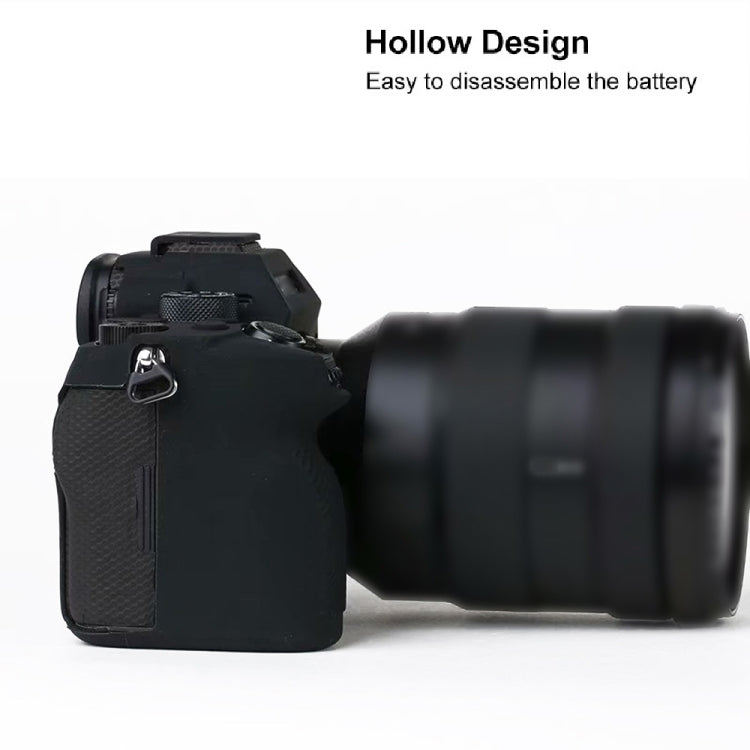 Capa Protetora Suave de Silicone para Sony A7R4, Para Sony A7R4