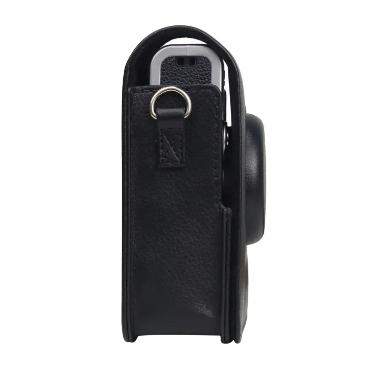 Estojo Vertical de Corpo Inteiro para Câmara em Pele PU com Alça para FUJIFILM instax mini Evo, Para FUJIFILM instax mini Evo Vertical