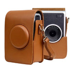 Estojo Vertical de Corpo Inteiro para Câmara em Pele PU com Alça para FUJIFILM instax mini Evo, Para FUJIFILM instax mini Evo Vertical
