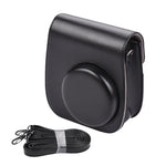 Bolsa de Corpo Inteiro para Câmara em Pele de Cor Sólida com Correia para FUJIFILM Instax mini 11