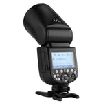 Flash Speedlite Godox V1F Cabeça Redonda TTL para FUJIFILM, V1F para FUJIFILM