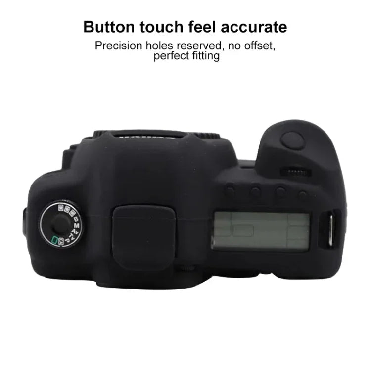 Capa Protetora de Silicone Macia para Canon EOS 5D Mark II, Para Canon EOS 5D Mark II