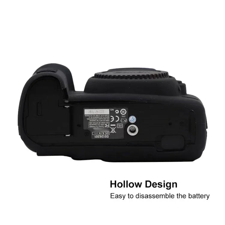 Capa Protetora de Silicone Macia para Canon EOS 5D Mark II, Para Canon EOS 5D Mark II