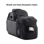 Capa Protetora de Silicone Macia para Canon EOS 6D Mark II, Para Canon EOS 6D Mark II