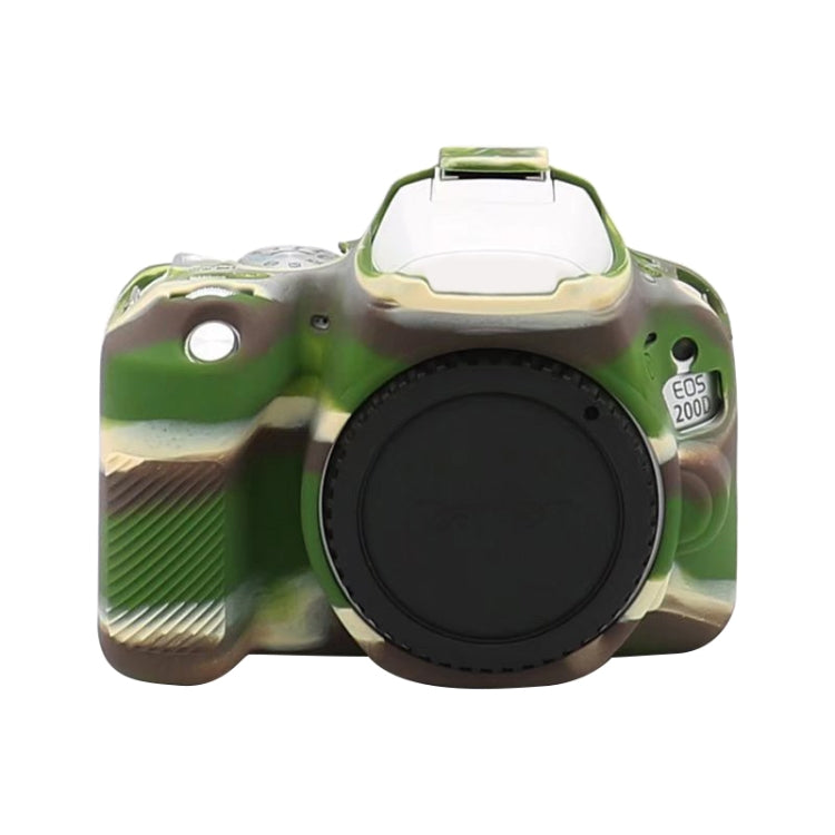 Capa Protetora Suave de Silicone para Canon EOS 200D / EOS 200D Mark II, Para Canon EOS 200D, Para Canon EOS 200D / EOS 200D Mark II