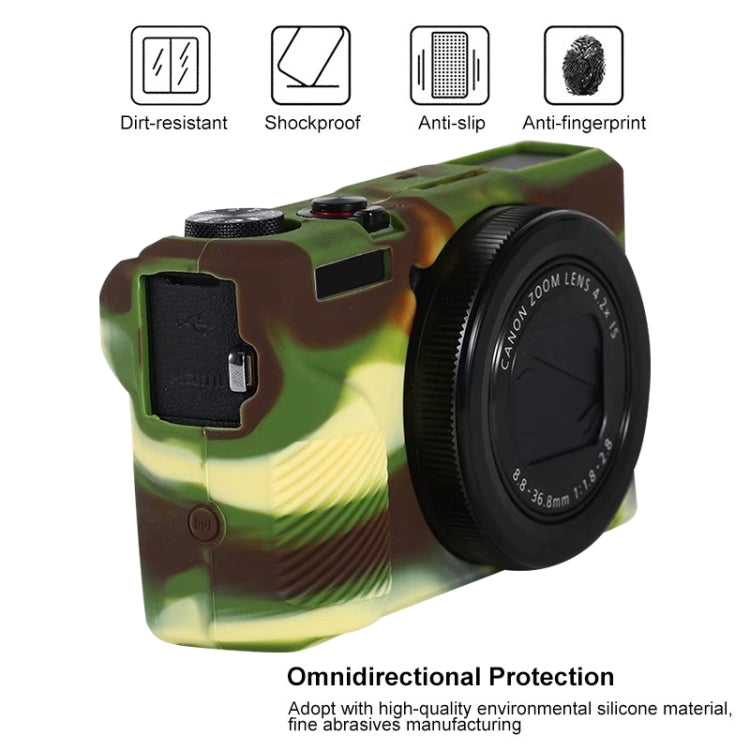 Capa Protetora de Silicone Macio para Canon PowerShot G7 X Mark III / G7X III / G7X3, Para Canon PowerShot G7 X Mark III