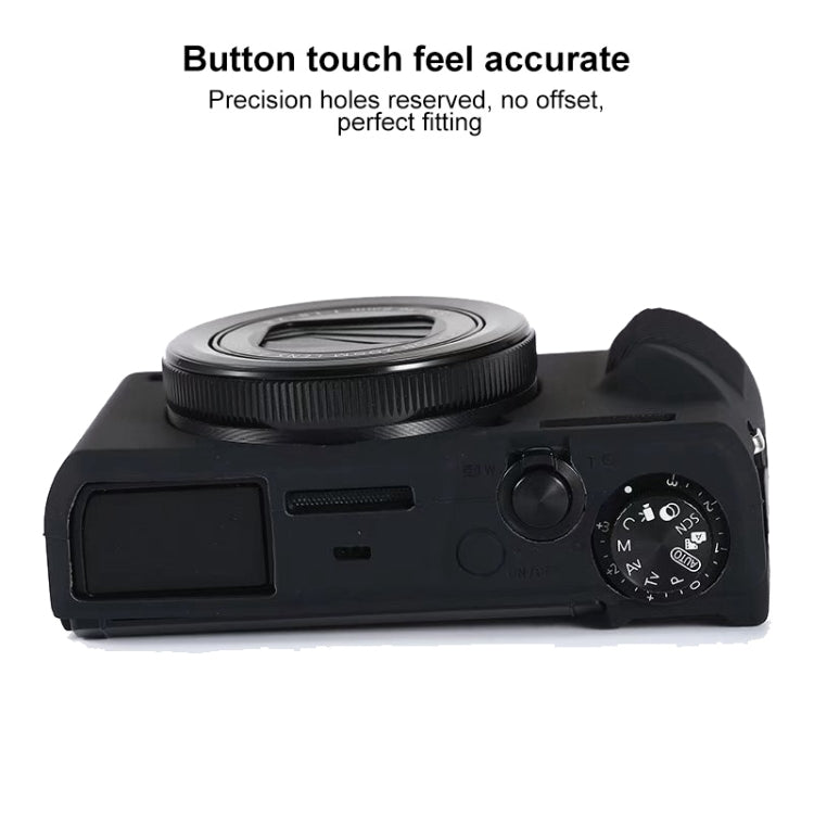 Capa Protetora de Silicone Macio para Canon PowerShot G7 X Mark III / G7X III / G7X3, Para Canon PowerShot G7 X Mark III
