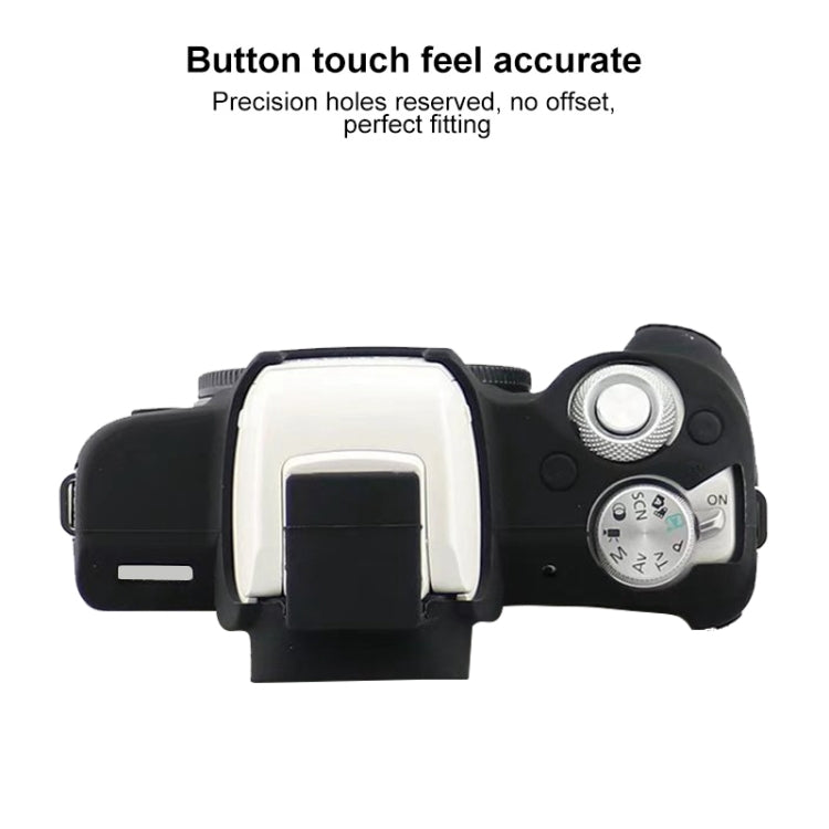 Capa Protetora Macia de Silicone para Canon EOS M50 Mark II / M50 II, Para Canon EOS M50 Mark II, Para Canon EOS M50 Mark II / M50 II