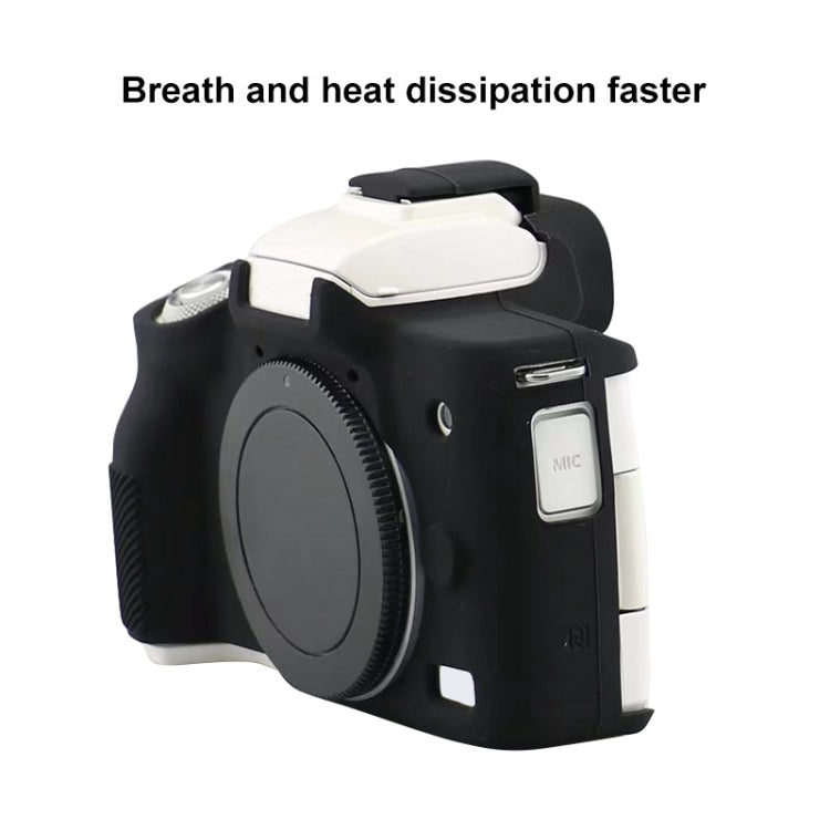 Capa Protetora Macia de Silicone para Canon EOS M50 Mark II / M50 II, Para Canon EOS M50 Mark II, Para Canon EOS M50 Mark II / M50 II