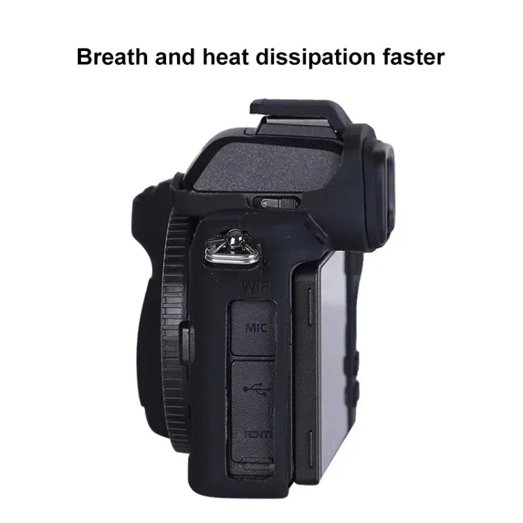 Capa Protetora de Silicone Macio para Nikon Z50, Para Nikon Z50