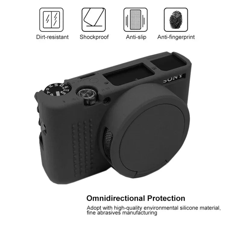 Capa Protetora de Silicone Macio para Sony ZV-1, Para Sony ZV-1