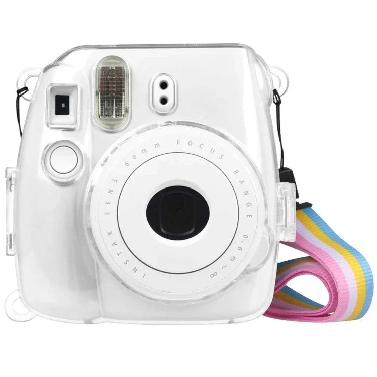 Capa Protetora de Cristal com Alça para FUJIFILM instax mini 9 / mini 8+ / mini 8, Para FUJIFILM instax mini 9