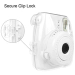 Capa Protetora de Cristal com Alça para FUJIFILM instax mini 9 / mini 8+ / mini 8, Para FUJIFILM instax mini 9