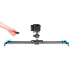 Carro Dolly de Roda para Câmara YELANGU L4X II com Carril Elétrico Deslizante, 3 Rodas, Polia de Vídeo com Controlo Remoto para DSLR / Câmaras DV Domésticas, GoPro, Smartphones, Carga: 3kg, Carro Dolly L4X Preto