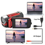 Câmara DV de Viagem e Casa com Zoom Digital 16X HD 16 Megapixels, Plugue AU, Plugue AU