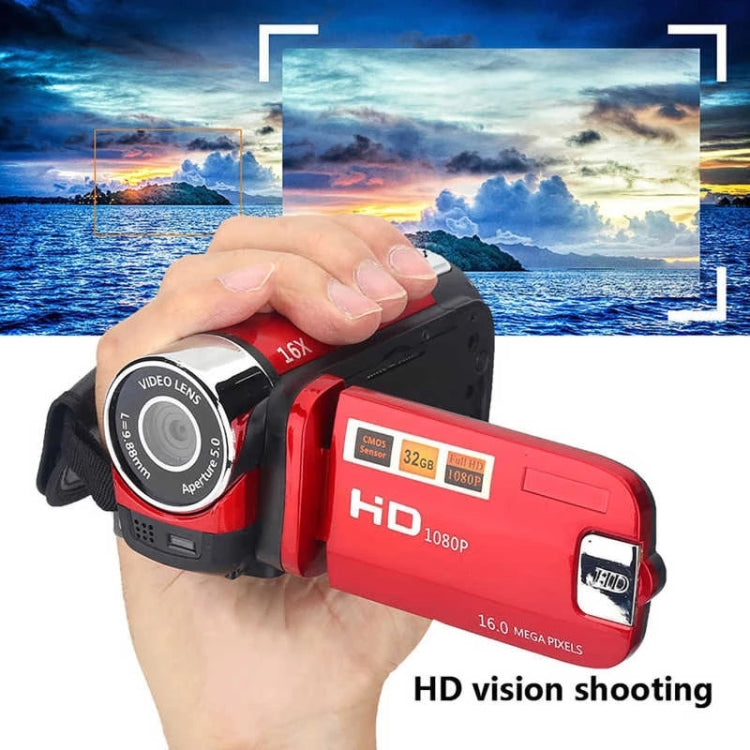 Câmara DV de Viagem e Casa com Zoom Digital 16X HD 16 Megapixels, Plugue AU, Plugue AU