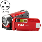 Câmara DV de Viagem Doméstica 16X Zoom Digital HD 16 Milhões de Pixels, Ficha UK, Ficha UK