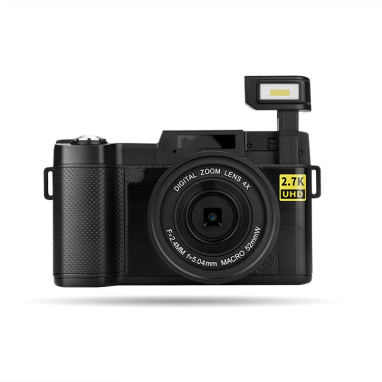 Câmara Vlog R2 2.7K com Zoom Digital 4X e Ecrã Flip de 3.0 polegadas