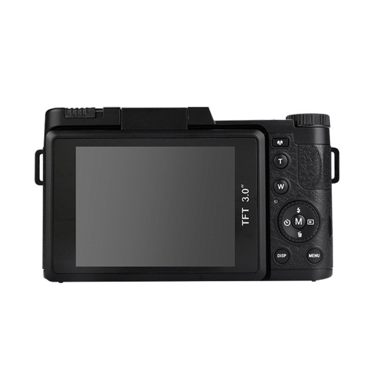 Câmara Vlog R2 2.7K com Zoom Digital 4X e Ecrã Flip de 3.0 polegadas